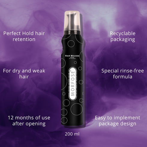 Morfose Professional Hair Mousse Extra Strong